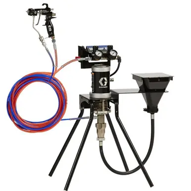 GRACO 24W281 - 15 1 Merkur ES Air Assisted Package, 0.4 gpm (1.5 lpm) fluid flow, standard mount, w/