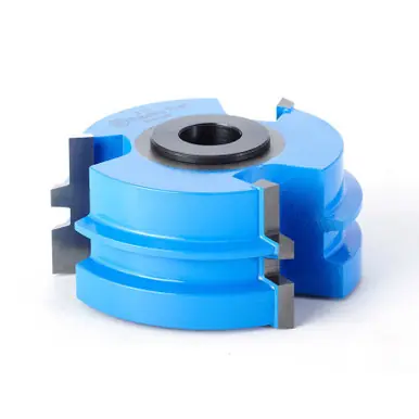 Amana 911 Carbide Tipped 3-Wing Glue Joint 2-5/8 D x 1-3/16 CH x 1/2 & 3/4 Bore Shaper Cutter