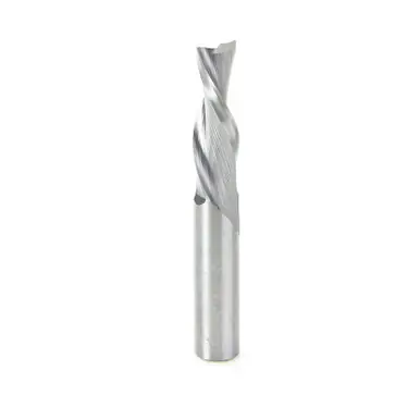 Amana 46207 Spiral Plunge 1/2 D x 1-5/8 CH x 1/2 Shank x 3-1/2" 2 Flute Down-Cut Router Bit