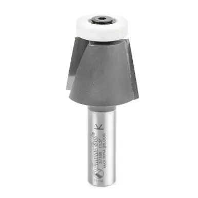 Amana 57168 Carbide Tipped Undermount Bowl Solid Surface 1-1/4 D x 1" CH x 10 Deg Angle x 1/2 Shank
