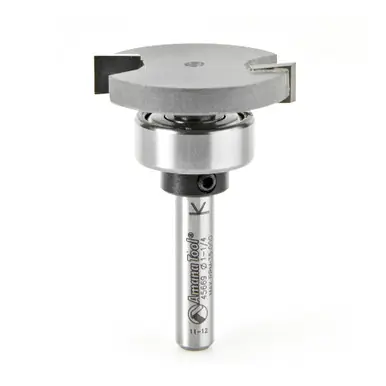 Amana 45669 Carbide Tipped Flooring Straight Dedicated Cutter 1-1/4 D x 1/4 CH x 1/4" Shank Router