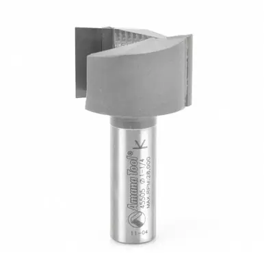Amana 45505 Carbide Tipped Mortising 1-1/4 D x 3/4 CH x 1/2" Shank Router Bit