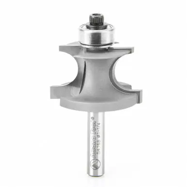 Amana 54168 Carbide Tipped Corner Round 1/4 R x 1-1/4 D x 23/32 CH x 1/2" Shank Router Bit