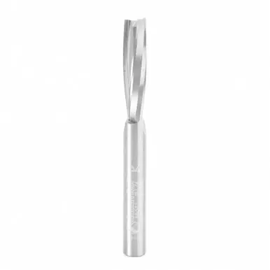 Amana 46311 Solid Carbide Slow Spiral O Flute Acrylic Cutting 1/4 x 1" x 1/4 Shank Up-Cut Router Bit
