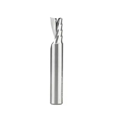 Amana 51429 Spiral O-Single Flute, Plastic Cutting 3/8 D x 5/8 CH x 3/8 Shank x 2-1/2" Up-Cut CNC