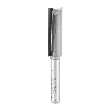 Amana 45220 Carbide Tipped Straight Plunge High Production 3/8 D x 1-1/4 CH x 1/4 Shank x 2-1/2"