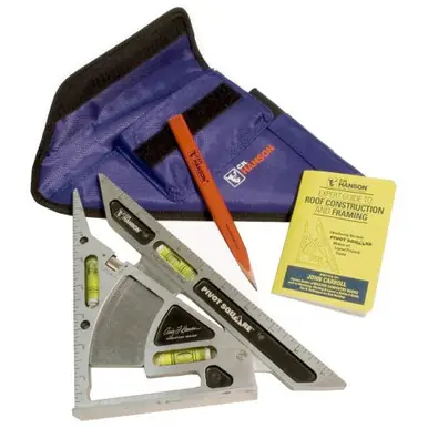 CH Hanson 03060 Pivot Square, w/Pouch (Pkgd.)