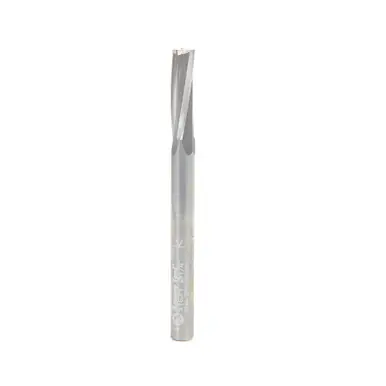 Amana 51631 Spiral Finisher 1/4 Dia x 7/8 Cut Height x 1/4 Shank x 3" Up-Cut Router Bit, Leaves an