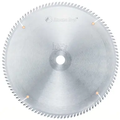 Amana 614109 Carbide Tipped Fine Cut-Off and Crosscut 14" D x 108T TCG, 10 Deg, 1" Bore, Circular
