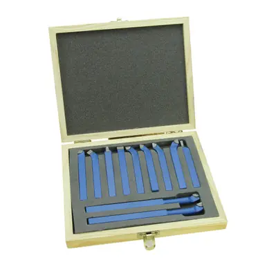 PALMGREN 9684531 - 3/8" Carbide Lathe Tool Bit Set