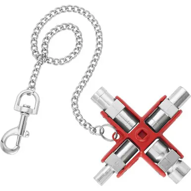 KNIPEX 001106 3 1/2‘‘ Universal Control Cabinet Key
