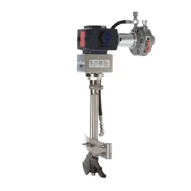GRACO 236662 - Heavy-Duty Pressure Tank Agitator, 10 Gallon, Air-Driven, 1/2 HP, 15" Long,