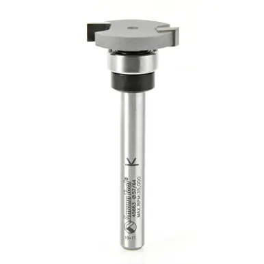 Amana 45663 Carbide Tipped Flooring Straight Dedicated Cutter .894 D x 4.5mm CH x 1/4" Shank Router