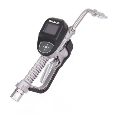 GRACO 26C384 - SDP8 Electronic Preset Oil Meter, Rigid Extension, 1/2" Inlet