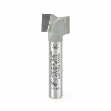 Amana 45570 Carbide Tipped Mortising 1/2 D x 5/16 CH x 1/4" Shank Router Bit