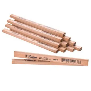 CH Hanson 10379 Soft Lead Carpenter Pencils (72pk)