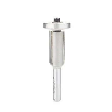 Amana 47198 Carbide Tipped Down Shear Overhang Trim 3/16 Overhang x 1/2 Dia x 1 Cut Height x 1/4"