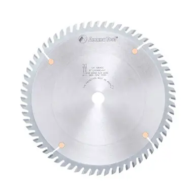 Amana 686400 Carbide Tipped Trim 8" D x 64T ATB, 10 Deg, 5/8 Bore, Circular Saw Blade