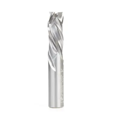 Amana 46372 Compression Spiral 1/2 D x 1-1/4 CH x 1/2 Shank x 3" CNC Nesting Router Bit