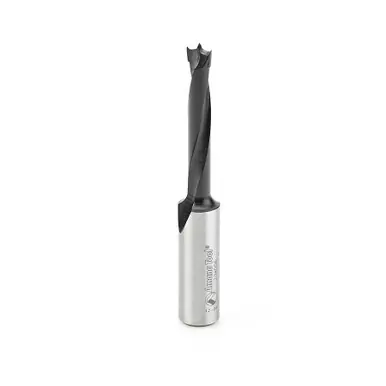 Amana 204006 Carbide Tipped Brad Point Boring Bit R/H 6mm D x 70mm Long x 10mm Shank