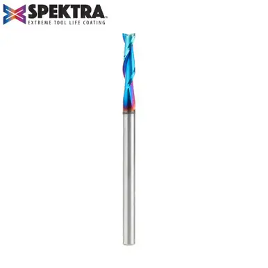 Amana 46127-K Spektra Spiral Plunge 1/8 Dia x 1/2 CH x 1/8 Shank 2" Up-Cut Router Bit