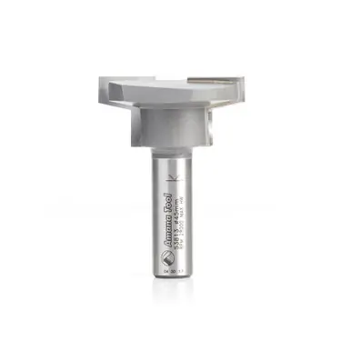 Amana 53813 Carbide Tipped Finger Grip-Trapezoidal 1-3/4 D x 13/16 CH x 1/2 Shank 2-13/32" Router