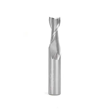 Amana 46335 Spiral 2 Flute Plunge 7/16 D x 1 CH x 1/2 Shank x 3" Up-Cut Router Bit