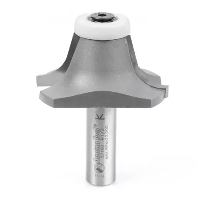 Amana 57160 Carbide Tipped Undermount Bowl Solid Surface 2-1/8 D x 1" CH x 17 Deg Angle x 1/2 Shank