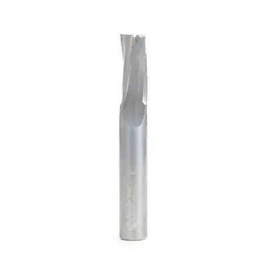 Amana 51637 Spiral Finisher 1/2 D x 1-1/8 CH x 1/2 Shank x 3-1/2" Up-Cut Router Bit, Leaves an Extra