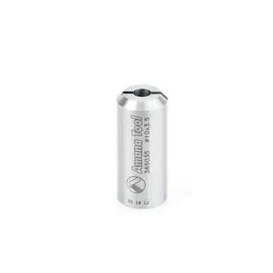 Amana 365035 Reducing Bushing 10mm Shank for 3.5mm Drill
