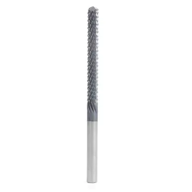 Amana 48054-D High Performance Drill End 1/4 D x 2-1/8 CH x 1/4 Shank x 4" Fiberglass and Composite