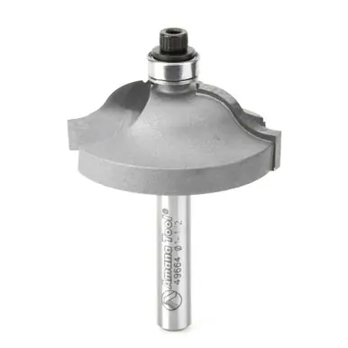 Amana 49664 Carbide Tipped Ogee Stile 1-1/2 D x 9/16 CH x 11/32 R x 1/4" Shank Router Bit