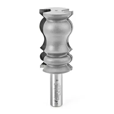 Amana 54400 Carbide Tipped Crown Molding 3/16 x 7/16 R x 1-1/4 D x 2-1/4 CH x 1/2" Shank Router Bit