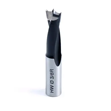 Amana 201009 Carbide Tipped Brad Point Boring Bit R/H 3/8 D x 57mm Long x 10mm Shank