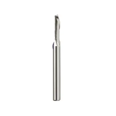 Amana HSS1628 HSS Spiral Aluminum Cutting Single Flute Down-Cut 1/4 D x 3/4 CH x 1/4" Shank Router