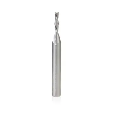 Amana 46433 Spiral Plunge 1/8 D x 1/2 CH x 1/4 Shank x 2-1/4" Down-Cut Router Bit