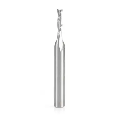 Amana 46333 Spiral 2 Flute Plunge 1/8 D x 1/2 CH x 1/4 Shank x 2-1/4" Up-Cut Router Bit