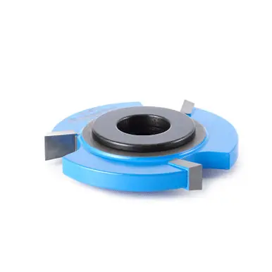 Amana SC672 Carbide Tipped 3-Wing Straight Edge 1-7/8 D x 1/4 CH x 1/2 & 3/4 Bore Shaper Cutter