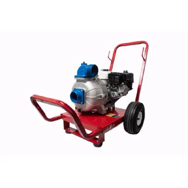 WHEELER-REX 562001 - 2" Trash Pump w/ 5.5HP Hnda Engine, Wheeled Cart