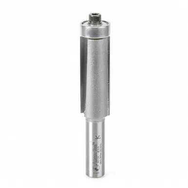 Amana 47134 Carbide Tipped UpShear SuperTrim Flush 3/4 D x 2" CH x 1/2 Shank w/ Lower Ball Bearing