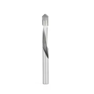 Amana HSS11003 HSS Panel Pilot 1/4 D x 5/8 CH x 1/4" Shank Spiral Router Bit