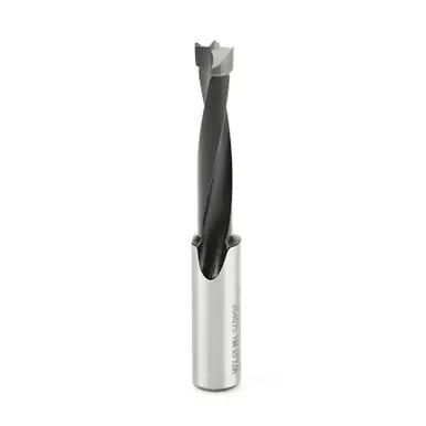 Amana 204075 Carbide Tipped Brad Point Boring Bit R/H 7.5mm D x 70mm Long x 10mm Shank
