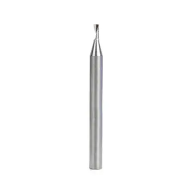 Amana 57301 Metric Spiral O-Single Flute, Aluminum Cutting 2.5 D x 6 CH x 6 Shank x 64mm Long Up-Cut