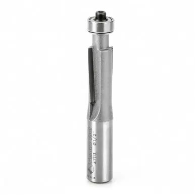 Amana 47113 Carbide Tipped Dynabit Laminate Flush Trim 1/2 D x 1" CH x 1/2 Shank w/ Lower Ball