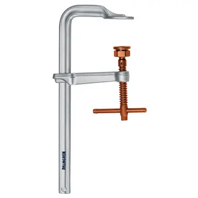 PALMGREN 9629424 - 0-24" Heavy-Duty C-Clamp / Copper Spindles