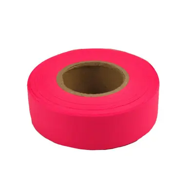 CH Hanson 17002 - Red Fluorescent Flagging Tape (12pk)