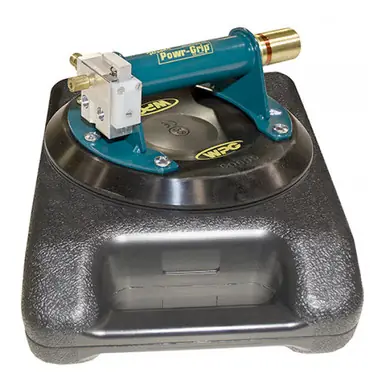 Wood‘s Powr-Grip N4950AIR 8" Flat Vacuum Cup with Metal Handle, Air-Powered