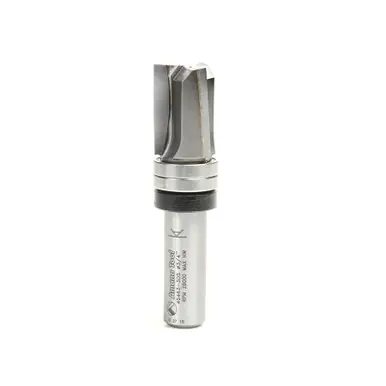 Amana 45463-3DS Carbide Tipped Down Shear Angle Face Plunge Template 3/4 D x 1 CH x 1/2" Shank w