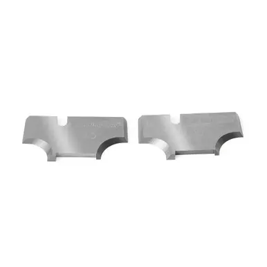 Amana NRC-A05 Pair of Nova Corner Round 1/4 R x 1-3/8 D x 11/16 CH Knives