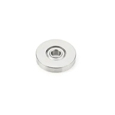 Amana 47772 Metric Steel Ball Bearing Guide 1-3/8 Overall D x 8mm Inner D x 1/4" Height